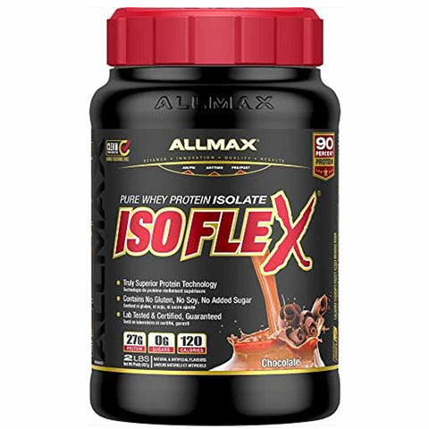Allmax Isoflex Whey Protein Isolate, Chocolate  2 Lb