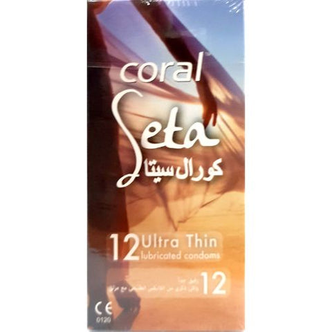 Coral Seta Condom 12 PC