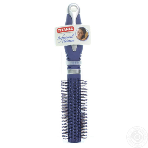 Buy Titania Blue-Grey Round 1659 Hair Brush 1 PC Online - Kulud Pharmacy