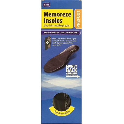 Buy Profoot Memoreze Insoles Men Foot Silicone Pad Online - Kulud Pharmacy