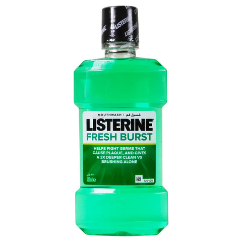 Buy Listerine Fresh Burst Mouth Wash 500 ML Online - Kulud Pharmacy