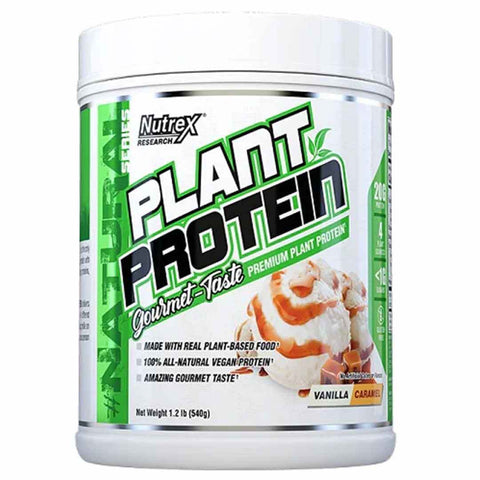 Nutrex Plant Protein 540 G Vanilla Caramel