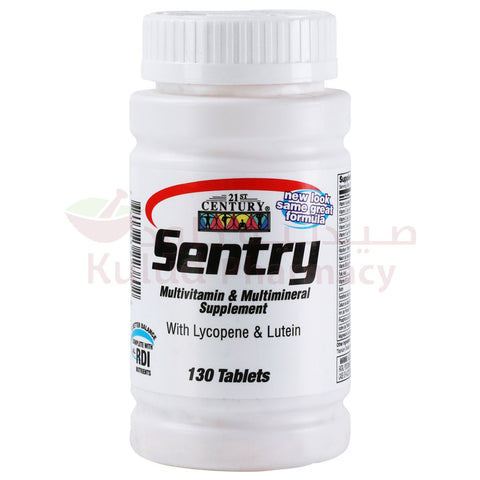 Buy 21St Century Sentry Multivitamins Tablet 130 PC Online - Kulud Pharmacy