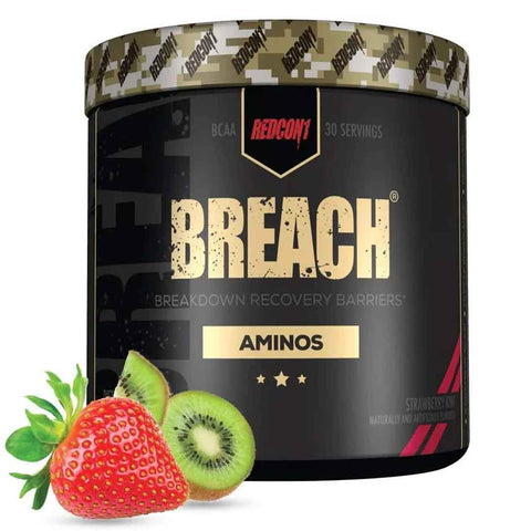 Redcon1 Bcaa Breach 30 Servings Strawberry Kiwi