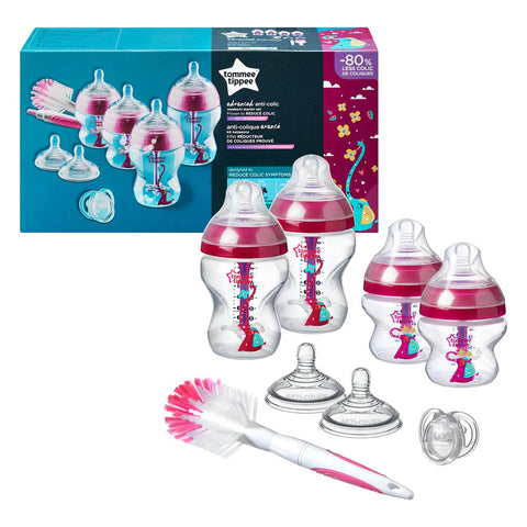 Tommee Tippee Advanced Anti-Colic Starter Bottle Kit- Girl