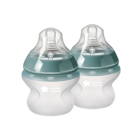 Tommee Tippee Closer To Nature Silicone Baby Bottle - 5Oz (Pack Of 2)