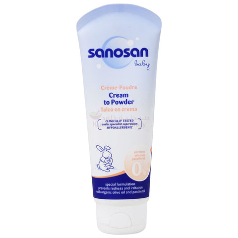 Buy Sanosan Baby Powder Cream 100 ML Online - Kulud Pharmacy