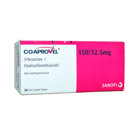 Buy Co Aprovel Tablet 150/12.5 Mg 28 PC Online - Kulud Pharmacy