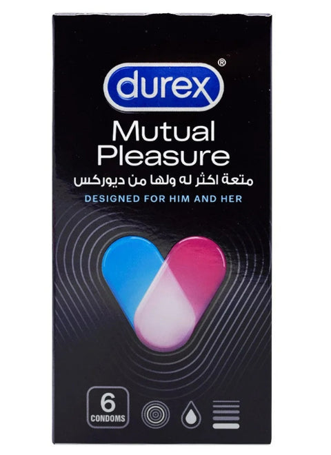 Buy Durex Mutual Pleasure Condom 6 PC Online - Kulud Pharmacy