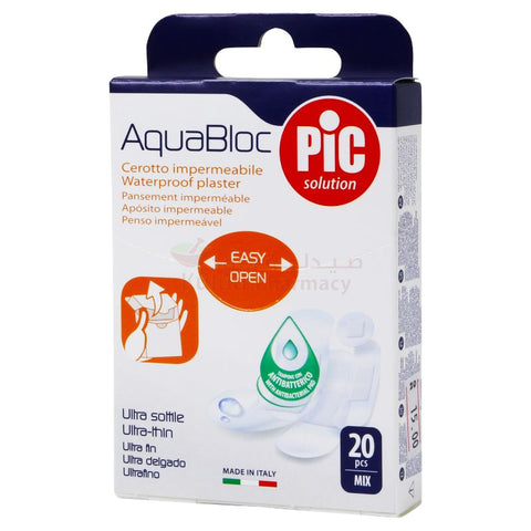 Pic Aquabloc Assorted Plaster 20 PC