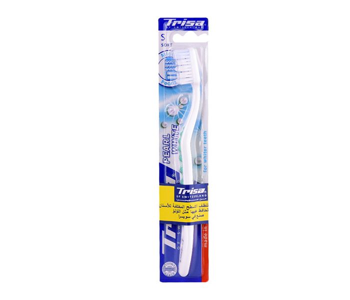 Trisa Pearl Soft Toothbrush 1 PC | Toothbrushes Trisa Pearl Soft Toothbrush 1 PC | Toothbrushes