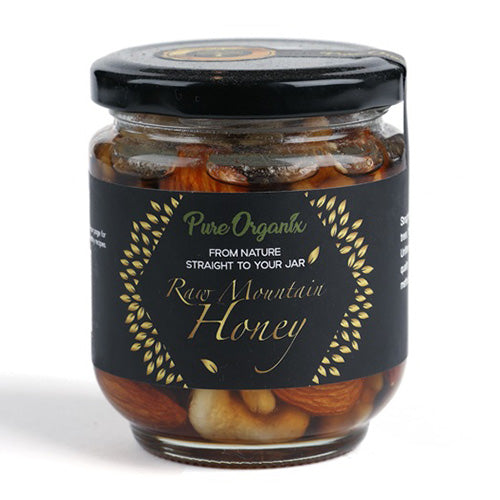 Pure Organix Raw Honey With Nuts 250G | Honey With Nuts