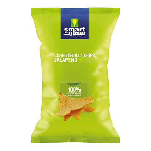 سمارت تورتيلا شيبس بنكهة الهالبينو خالٍ من الغلوتين ‎110 جم
