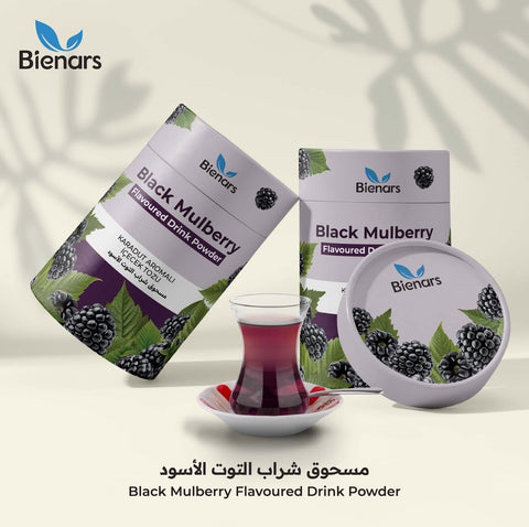 Bienars Black Mulberry Flavoured Drink Powder- 250G