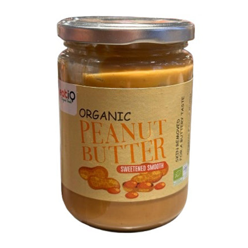 Eatiq Organic Foods -Organic Peanut Butter Sweetened Smooth 300G | Spreads & Jams