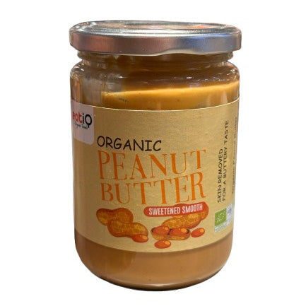 Eatiq Organic Foods -Organic Peanut Butter Sweetened Crunchy 300G | Spreads & Jams
