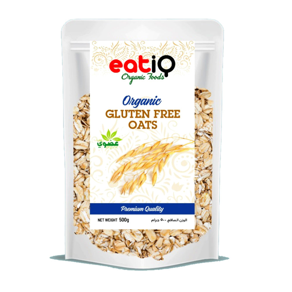 Eatiq Organic Gluten Free Oats 500Gm | Oats & Muesli