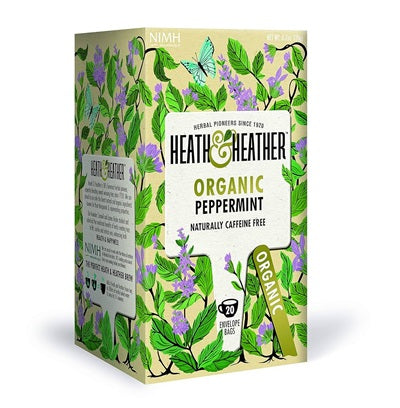 Heath & Heathier Org Peppermint 20's | Herbal Tea Heath & Heathier Org Peppermint 20's | Herbal Tea