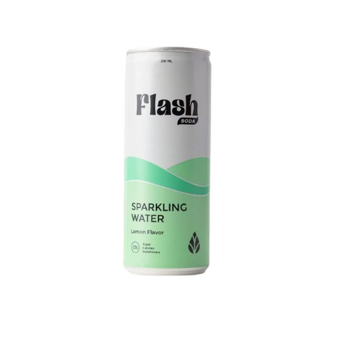 Flash Lemon Flavor Sparkling Water 250ml