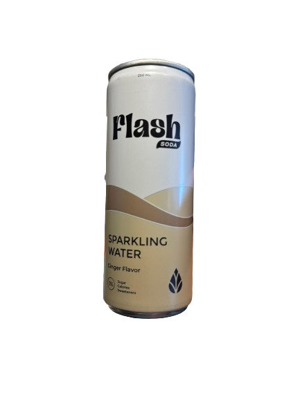 Flash Ginger Flavor Sparkling Water 250ml