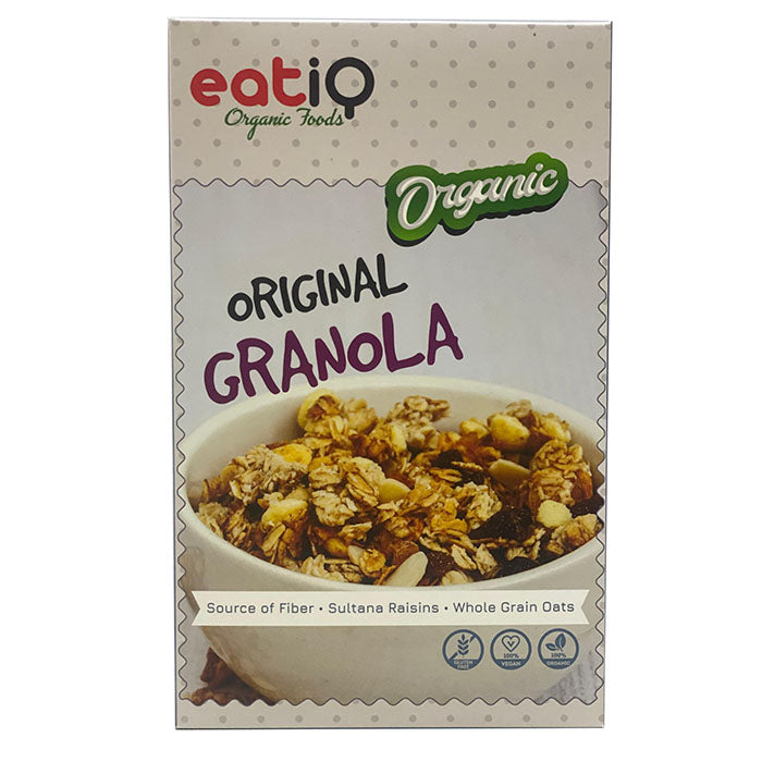 Eatiq Organic Foods -Organic Original Granola 320G | Breakfast Grains