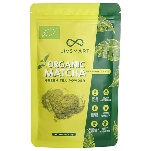 Livsmart Organic Matcha Green Tea 100g
