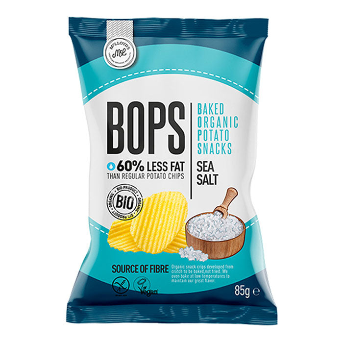 Mclloyds Baked Organic Potato Snack Sea Salt 85g | Chips