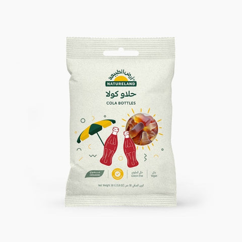 Natureland Cola Bottles 50g