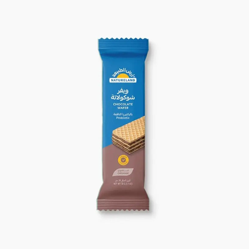 Natureland Probiotic Chocolate Wafer 30g | Wafers