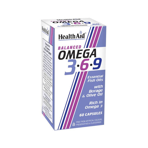 Health Aid Balanced Omega 3.6.9 Soft Gelattin Capsule 60 PC