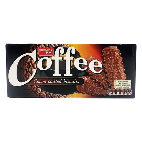 سويت بلس بسكويت مغطى بالشوكولاتة بطعم القهوة 150 جم