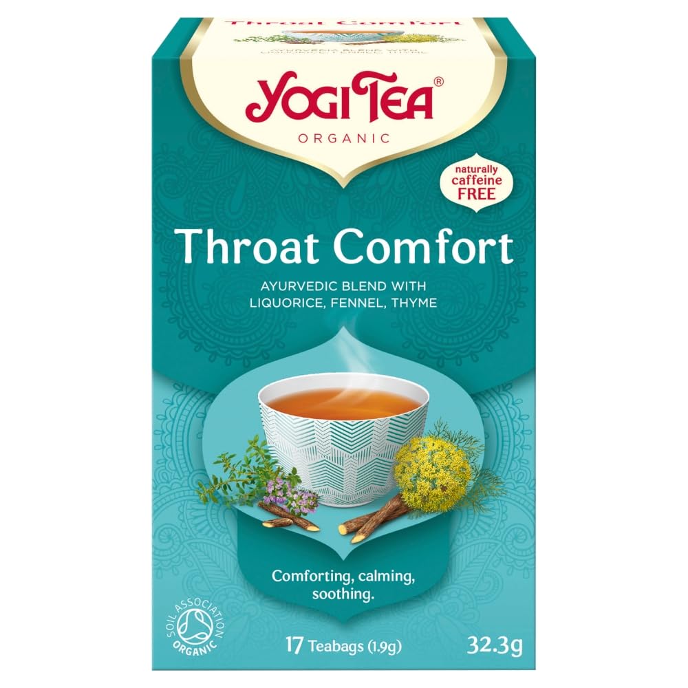 Yogi Tea Throat Comfort 17's | Herbal Tea