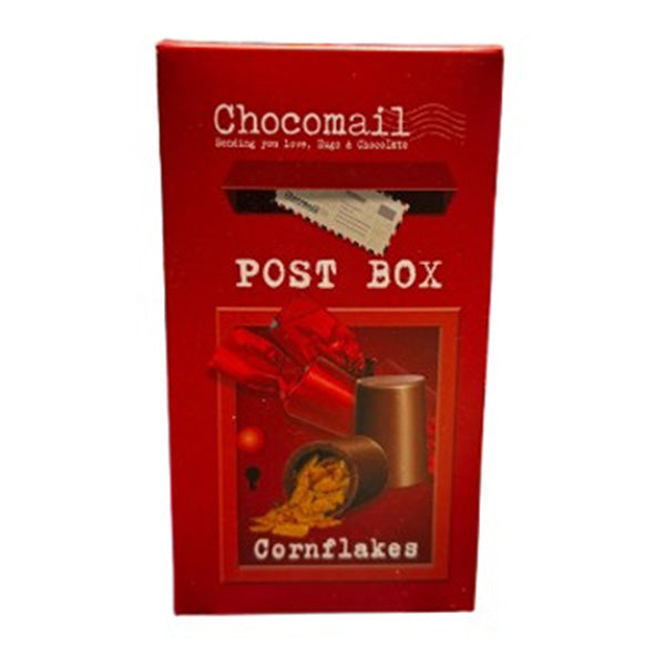 Chocomail Post Box Medium Chocolate w/ Cornlfakes 85g | Chocolates