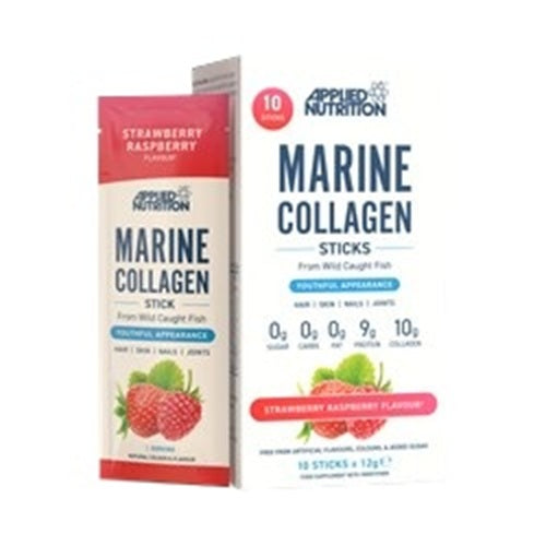 Applied Nutrition Marine Collagen 12 g Stick Pack Strawberry Raspberry | Collagen Applied Nutrition Marine Collagen 12 g Stick Pack Strawberry Raspberry | Collagen