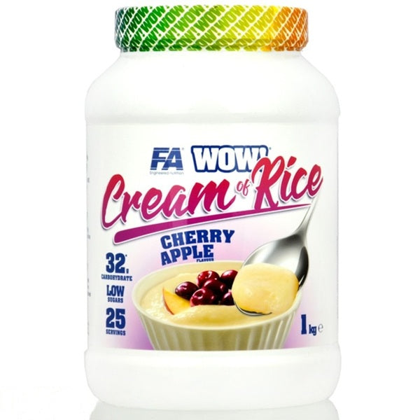 Fitness Authority Cream of Rice Apple Cherry 1 kg | Carbohydrates Fitness Authority Cream of Rice Apple Cherry 1 kg | Carbohydrates
