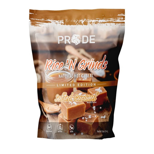 Pride Foods Rice ’N Grinds Salted Caramel 564 g | Flavored Rice Cereal