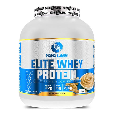 Yava Labs Elite Whey Protein 5 lbs Peanut Butter