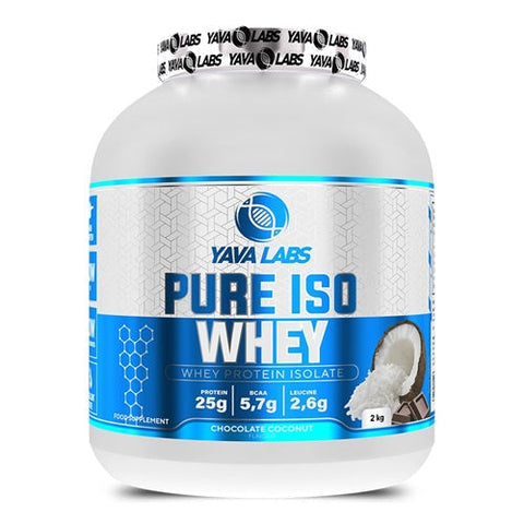 Yava Labs Pure ISO Whey 5 lbs Chocolate Coconut