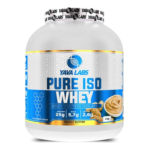 Yava Labs Pure ISO Whey 5 lbs Peanut Butter | Whey Isolate Yava Labs Pure ISO Whey 5 lbs Peanut Butter | Whey Isolate