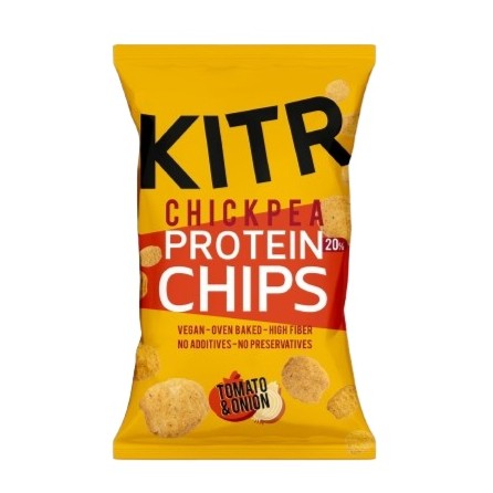 Kitr Protein Chips Tomato & Onion 50G | Chips Kitr Protein Chips Tomato & Onion 50G | Chips