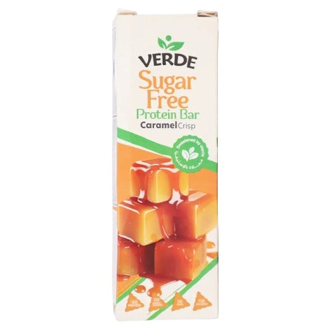 Verde Sugar Free Protein Bar Caramel Flavor 50G
