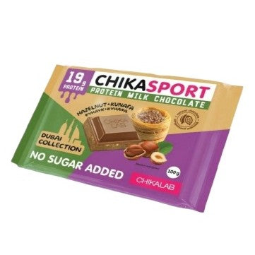 Chikalab Protein Milk Chocolate Hazelnut & Kunafa 100G | Chocolates