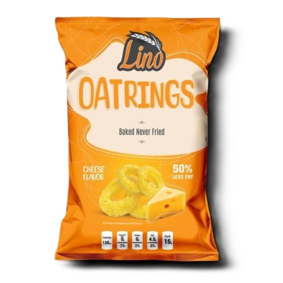 Lino Oat Rings Cheese Flavor 60G | Kulud Pharmacy