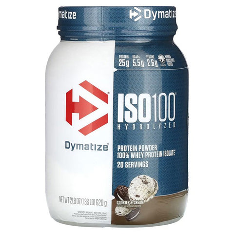 Dymatize ISO-100 Hydrolyzed Cookies And Cream 1.34LB