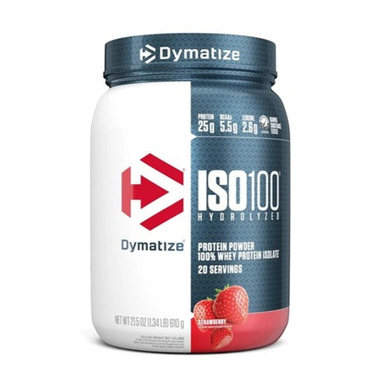 Dymatize ISO-100 Hydrolyzed Strawberry 1.34LB | Whey Isolate Dymatize ISO-100 Hydrolyzed Strawberry 1.34LB | Whey Isolate