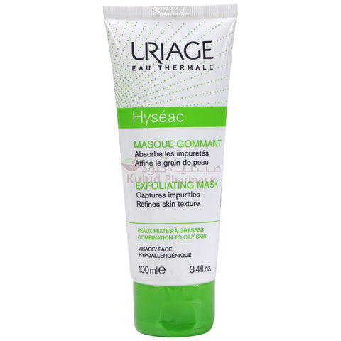 Buy Uriage Hyseac Exfoliating Face Mask 100 ML Online - Kulud Pharmacy