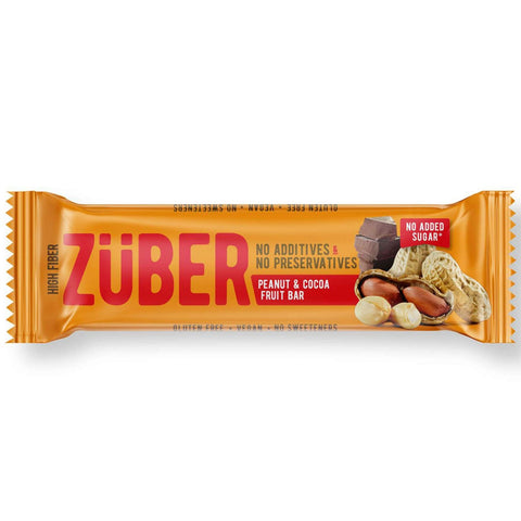 Zuber Peanut & Cocoa Fruit Bar 35G