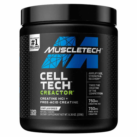 Muscletech Creatine Hcl Cell Tech  Creator 120 Servings Unflavored