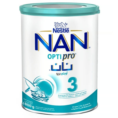 Nan 3 Milk Formula 800 GM