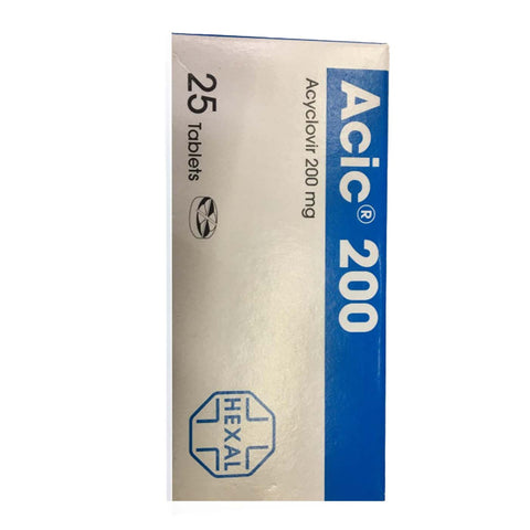 Buy Acic Tablet 200Mg 25 PC Online - Kulud Pharmacy